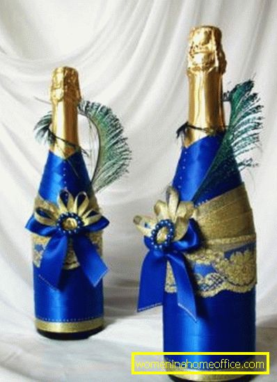 Bröllop Champagne: DIY Flaska Design